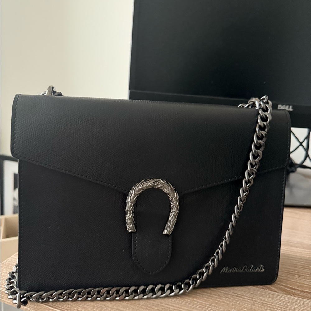 Black Chain Shoulder Bag